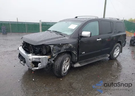 2006 Nissan Armada Se from USA, damaged, VIN 5N1AA08A96N736666